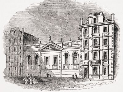 Ancienne école Saint-Paul, Londres, avant le Grand Incendie, de 